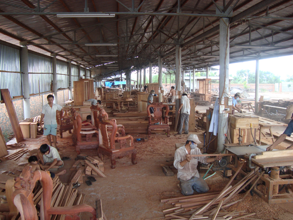 cam kết bảo vệ môi trường xưởng chế biến gỗ